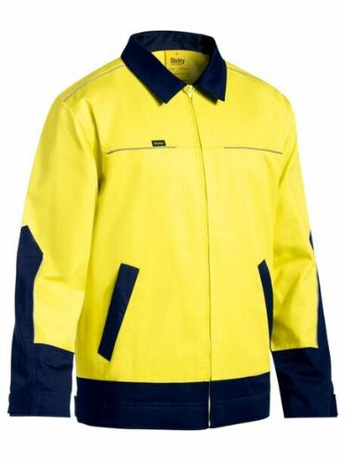 Picture of Hi Vis Drill Jacket With Liquid Repellent Finish